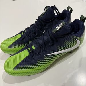 Nike Vapor Untouchable Pro PF Football Cleats Men's 15 Green Blue 839924-329
